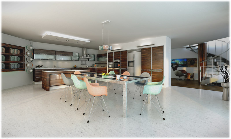 warterfall dream house